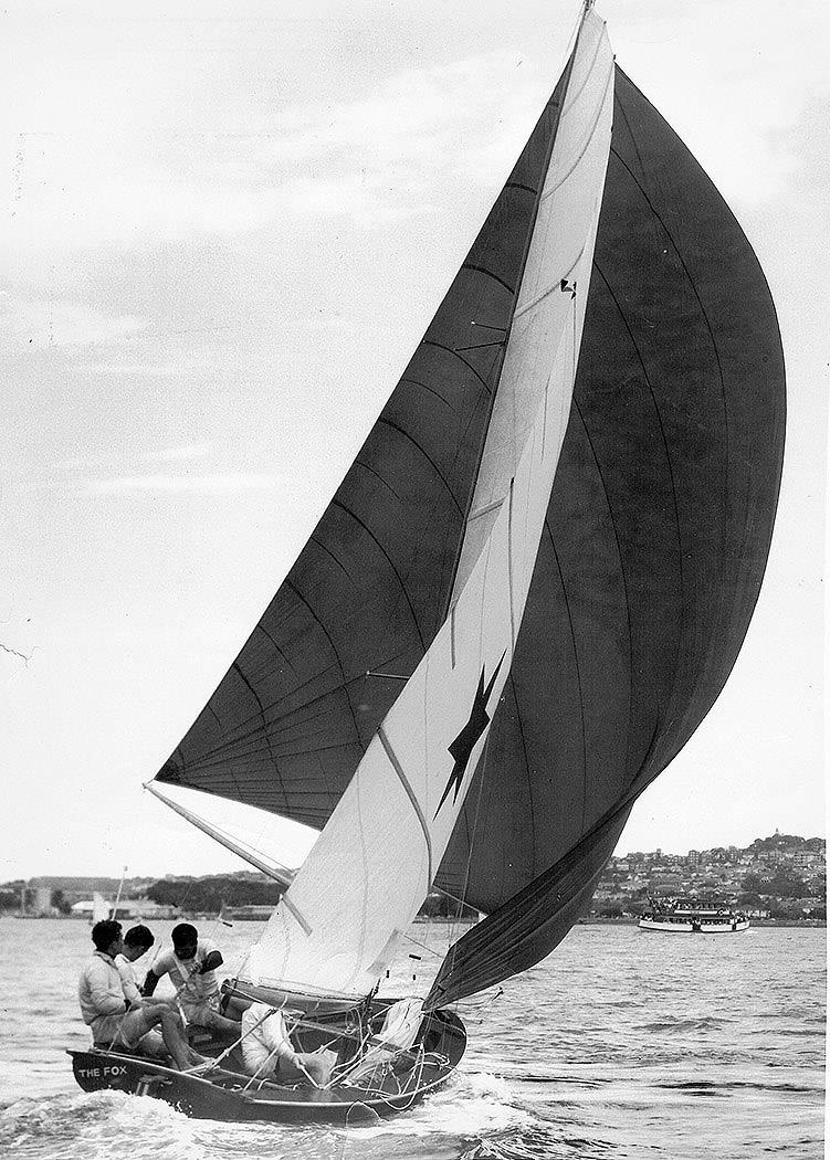 The Fox on Sydney Harbour photo copyright Frank Quealey taken at Australian 18 Footers League and featuring the 18ft Skiff class