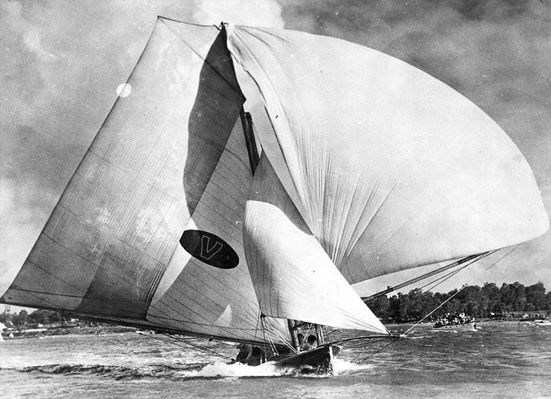 Victor - Queensland's golden days photo copyright Tom Cuneo taken at Australian 18 Footers League and featuring the 18ft Skiff class