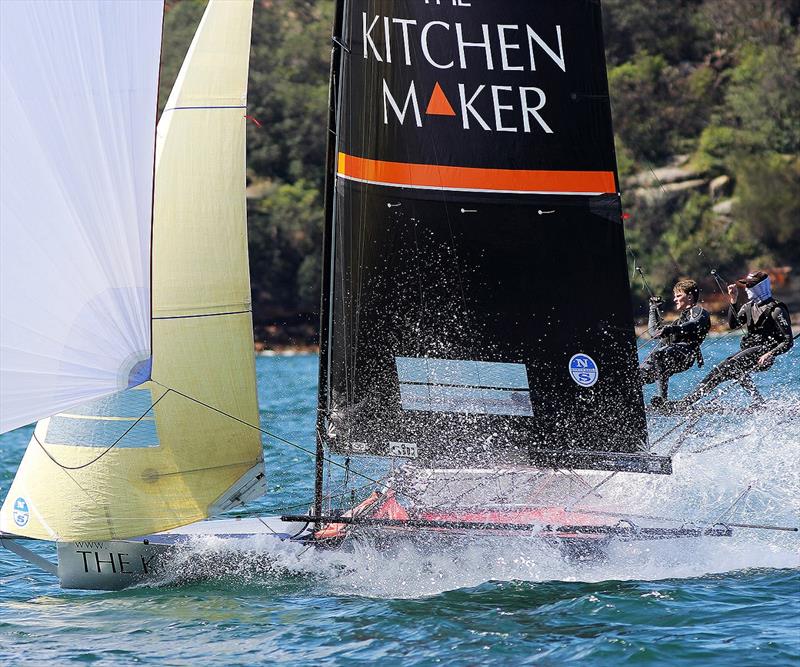 NSW Championship winner in 2017-2018 Season photo copyright Frank Quealey taken at Australian 18 Footers League and featuring the 18ft Skiff class