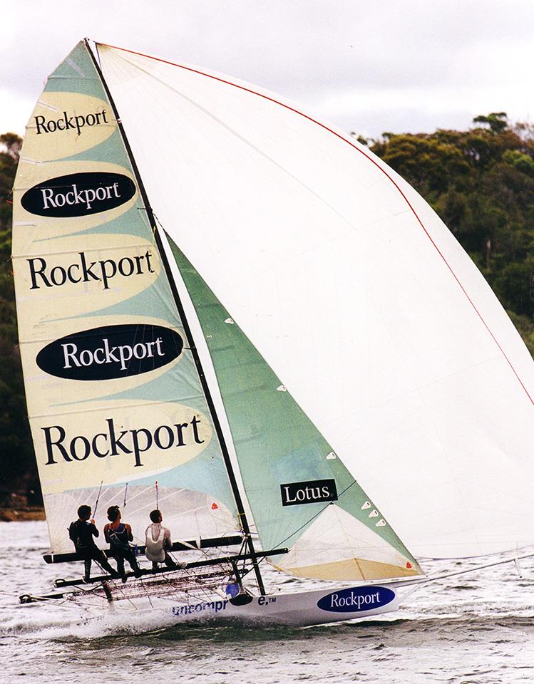 Tim Robinson, 18ft Skiffs JJ Giltinan World Champion in 1999, will be competing in the Supercup Series photo copyright Frank Quealey taken at Australian 18 Footers League and featuring the 18ft Skiff class