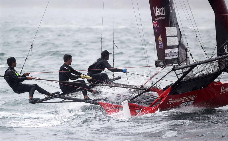 Crew work was critical - 2021 JJ Giltinan 18ft Skiff Championship photo copyright Frank Quealey taken at Australian 18 Footers League and featuring the 18ft Skiff class