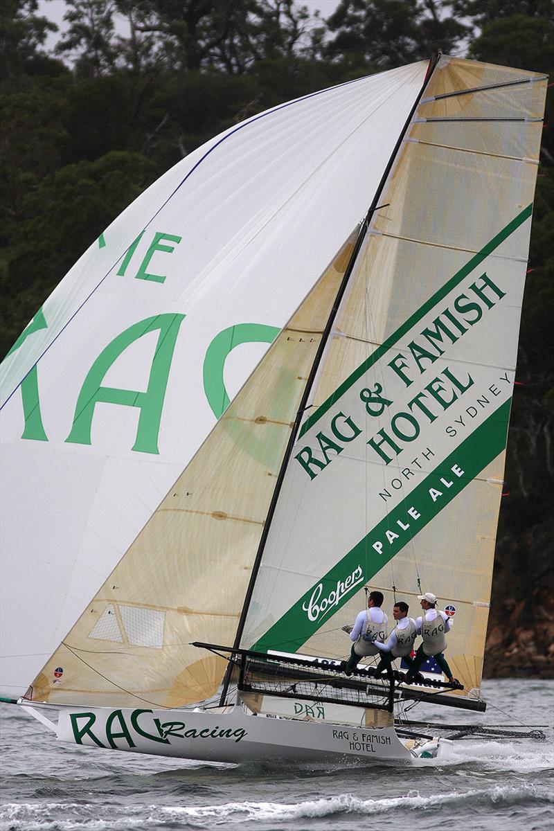 John, Scott and Peter on Rag and Famish Hotel - photo © Frank Quealey