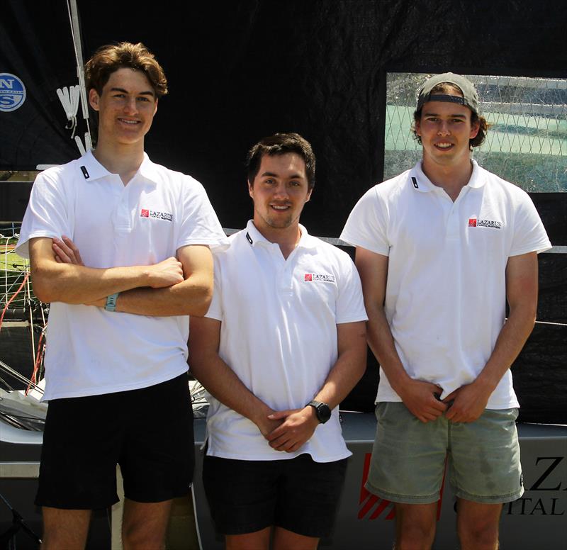 Lazarus Development team before last Sunday's race - photo © Frank Quealey