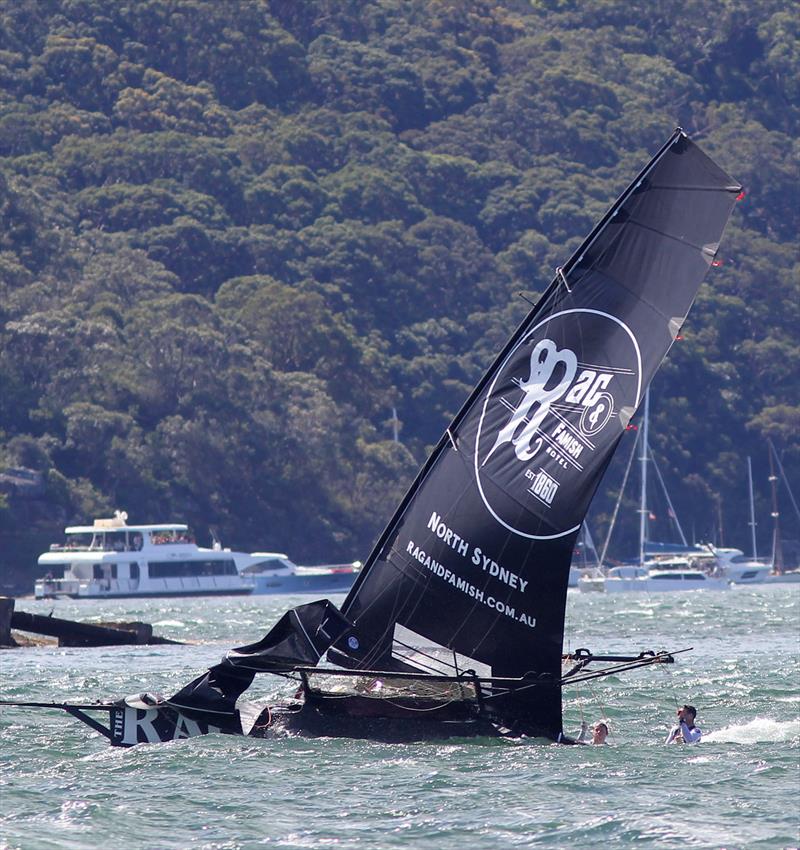 18ft Skiff Spring Championship Race 6: Day over photo copyright Frank Quealey taken at Australian 18 Footers League and featuring the 18ft Skiff class