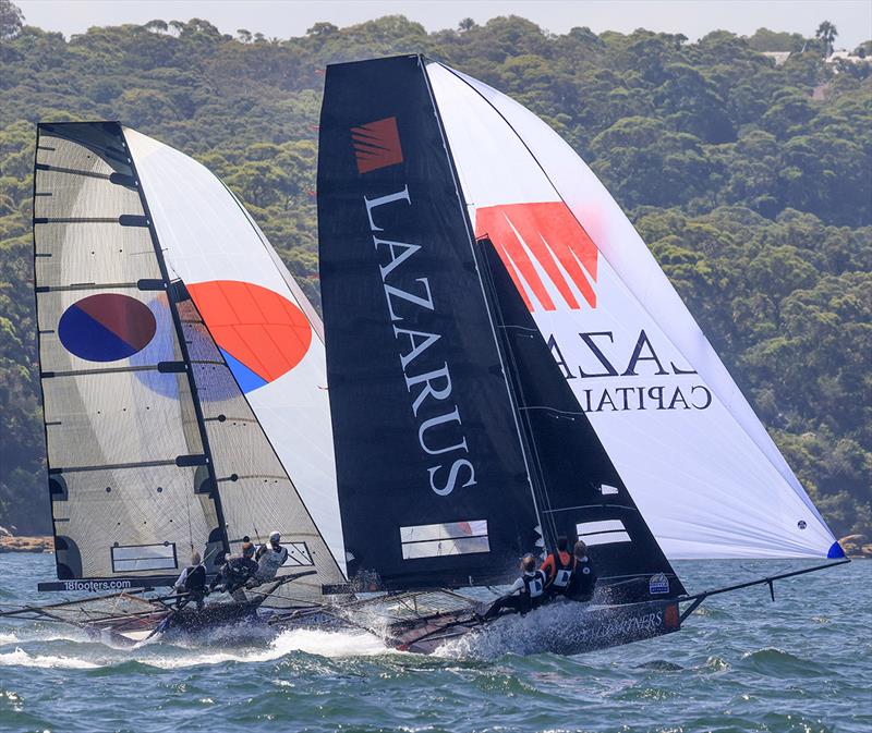 18ft Skiff NSW Championship on Sydney Harbour Race 6 photo copyright Michael Chittenden taken at Australian 18 Footers League and featuring the 18ft Skiff class