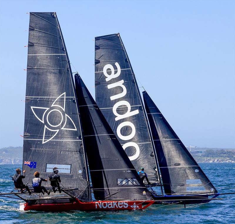 18ft Skiff NSW Championship on Sydney Harbour Race 6 photo copyright Michael Chittenden taken at Australian 18 Footers League and featuring the 18ft Skiff class