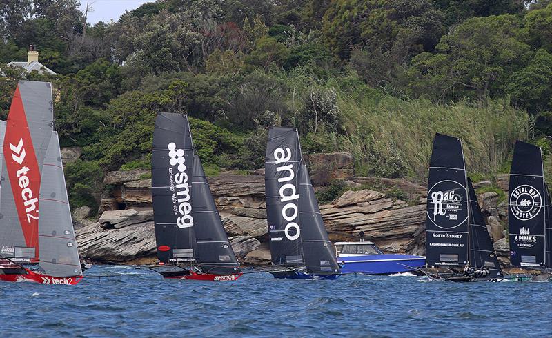 18ft Skiff NSW Championship on Sydney Harbour – Race 7