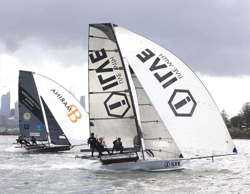 Day 3 of the 100th 18ft Skiff Australian Championship photo copyright Michael Chittenden taken at Australian 18 Footers League and featuring the 18ft Skiff class