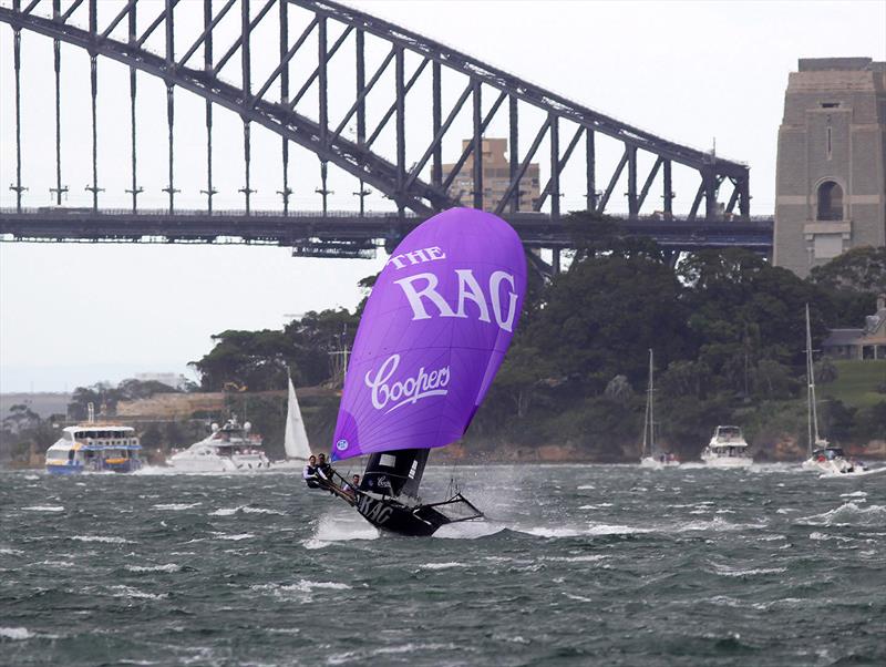 The rookie Rag and Famish team on the way to victory earlier in the championship - photo © Frank Quealey