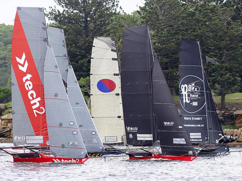 18ft Skiff Super Sprints for President’s Trophy at the Australian 18 Footers League
