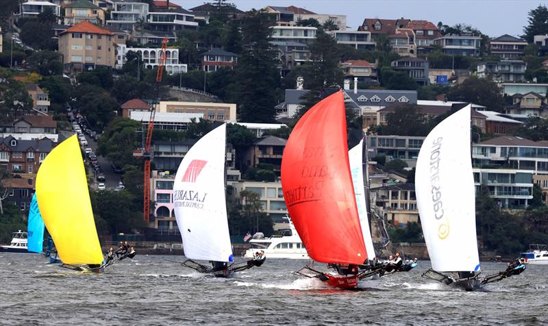 18ft Skiffs 2022 JJ Giltinan Championship Invitation Race photo copyright Michael Chittenden taken at Australian 18 Footers League and featuring the 18ft Skiff class