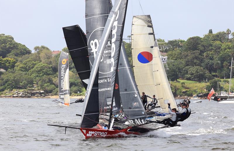 18ft Skiffs 2022 JJ Giltinan Championship Invitation Race photo copyright Michael Chittenden taken at Australian 18 Footers League and featuring the 18ft Skiff class