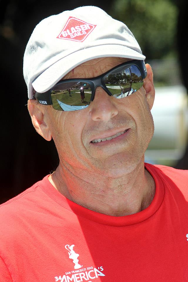 Howie Hamlin (USA) photo copyright Frank Quealey taken at Australian 18 Footers League and featuring the 18ft Skiff class