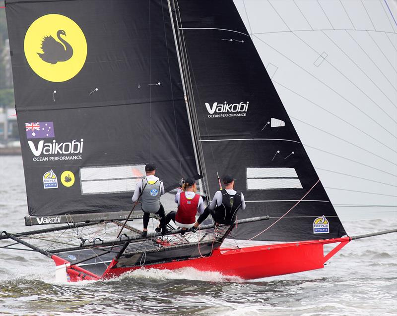 2022 18ft Skiff JJ Giltinan Championship Race 1 photo copyright Frank Quealey taken at Australian 18 Footers League and featuring the 18ft Skiff class