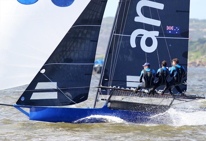 2022 JJ Giltinan 18ft Skiff Championship Races 7 & 6 photo copyright Frank Quealey taken at Australian 18 Footers League and featuring the 18ft Skiff class