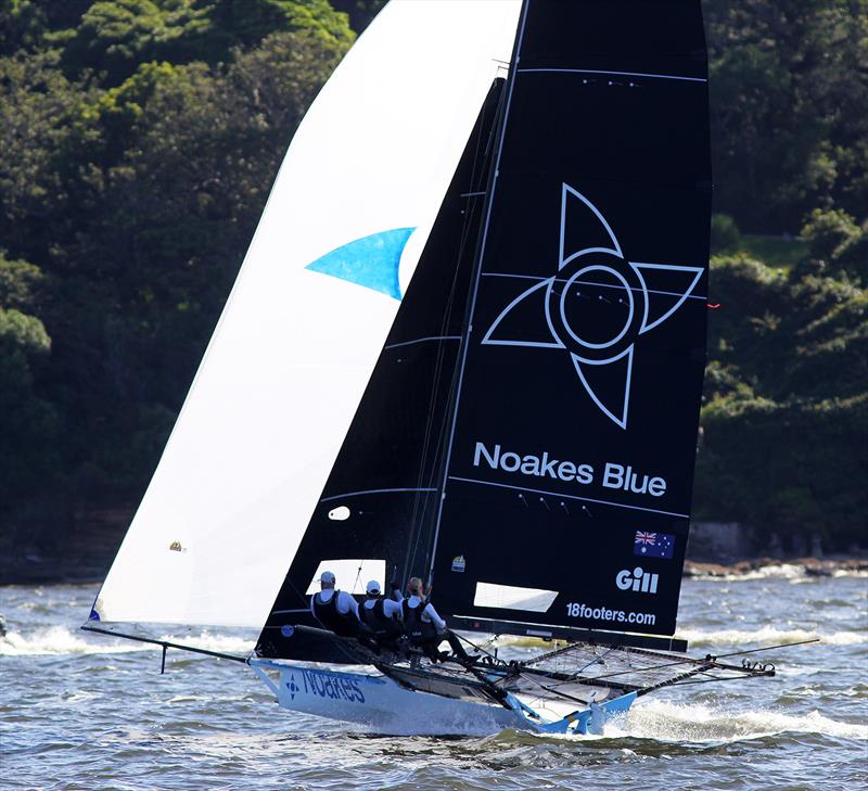 2022 JJ Giltinan 18ft Skiff Championship Race 8 photo copyright Frank Quealey taken at Australian 18 Footers League and featuring the 18ft Skiff class