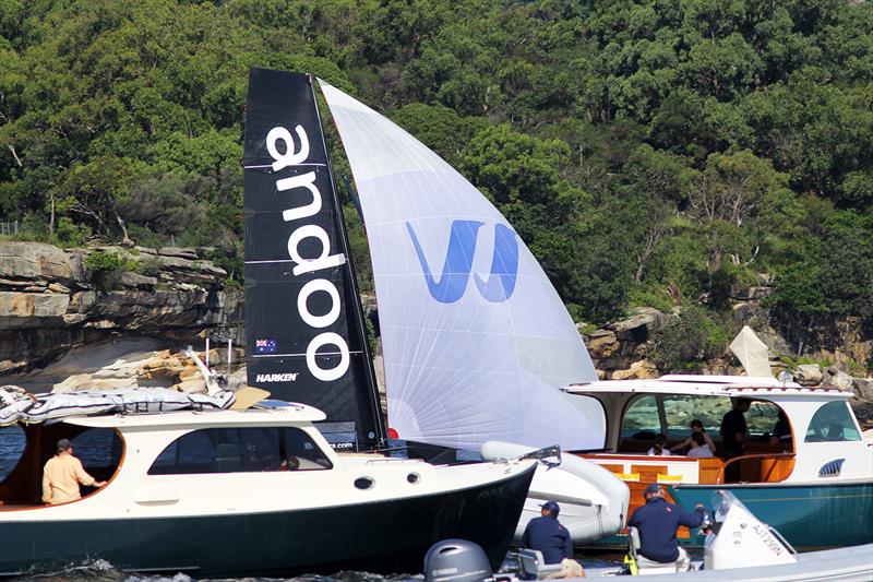 2022 JJ Giltinan 18ft Skiff Championship Race 8 photo copyright Frank Quealey taken at Australian 18 Footers League and featuring the 18ft Skiff class