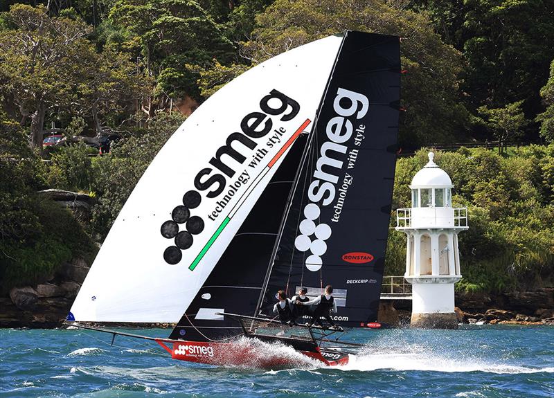 Long term sponsor, Smeg - 2021-22 League 18 Footer Season  photo copyright Michael Chittenden taken at Australian 18 Footers League and featuring the 18ft Skiff class