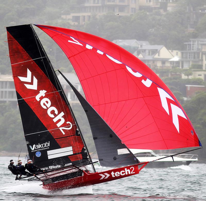 Jack Macartney has won two Australian championships in Tech2 photo copyright Frank Quealey taken at Vaucluse Amateur 12ft Sailing Club and featuring the 18ft Skiff class