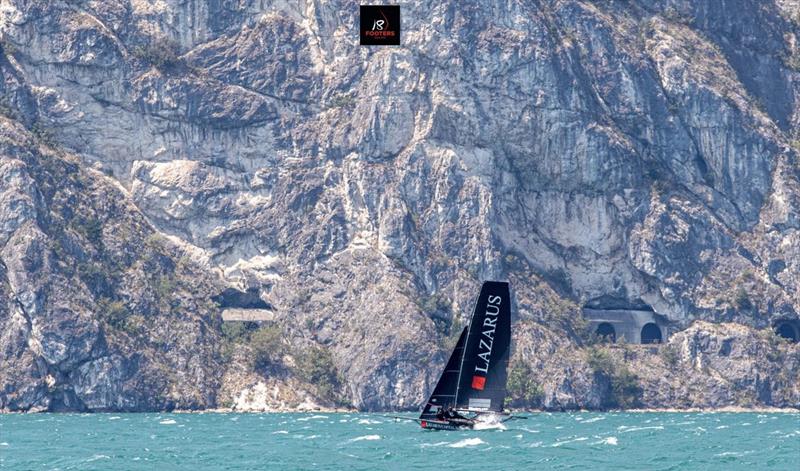 Mark Foy European Championship for 18ft Skiffs on Lake Garda - final day - photo © Elena Giolai