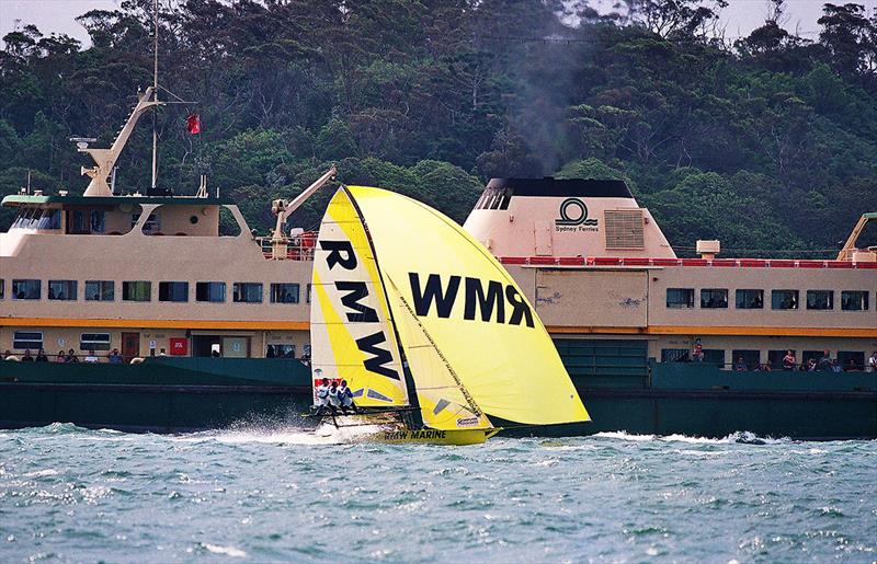 RMW Marine takes on a Sydney Harbour ferry - JJ Giltinan World Championship - photo © Frank Quealey