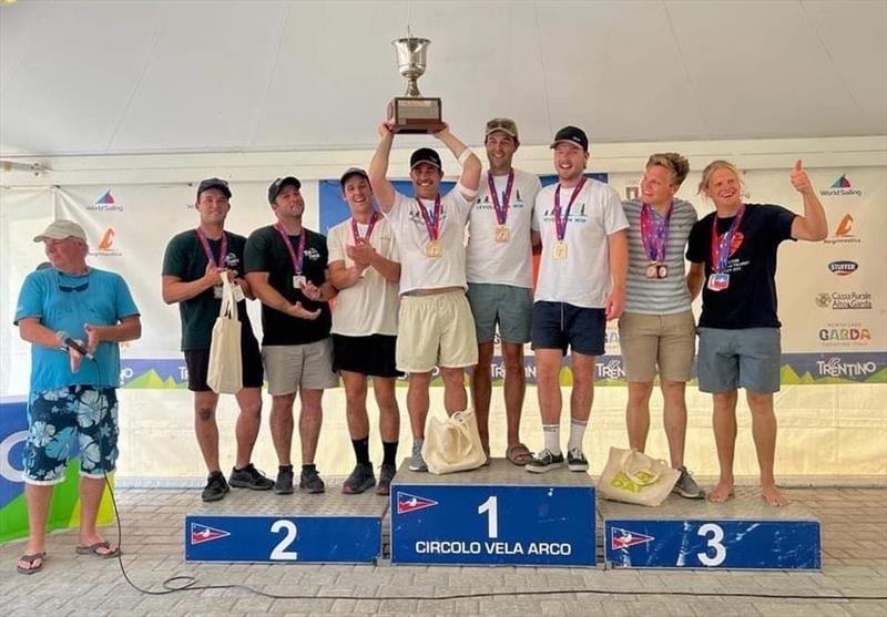 Mark Foy Trophy photo copyright Australian 18 Footers League taken at Circolo Vela Arco and featuring the 18ft Skiff class