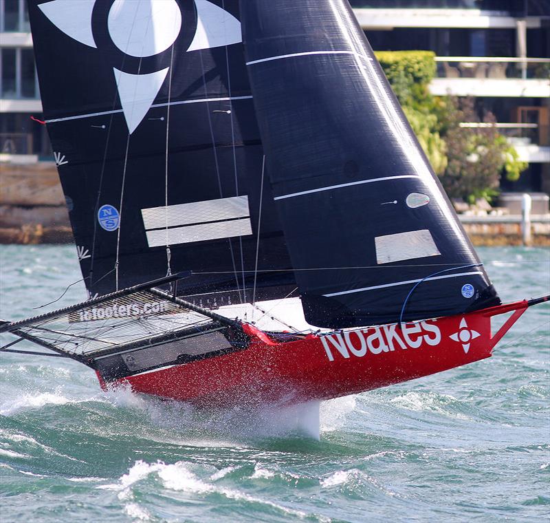 Noakesailing photo copyright Frank Quealey taken at Australian 18 Footers League and featuring the 18ft Skiff class