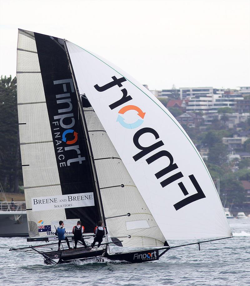 Finport Finance photo copyright Frank Quealey taken at Australian 18 Footers League and featuring the 18ft Skiff class