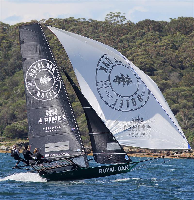 2021-22 Spring champion photo copyright Frank Quealey taken at Australian 18 Footers League and featuring the 18ft Skiff class