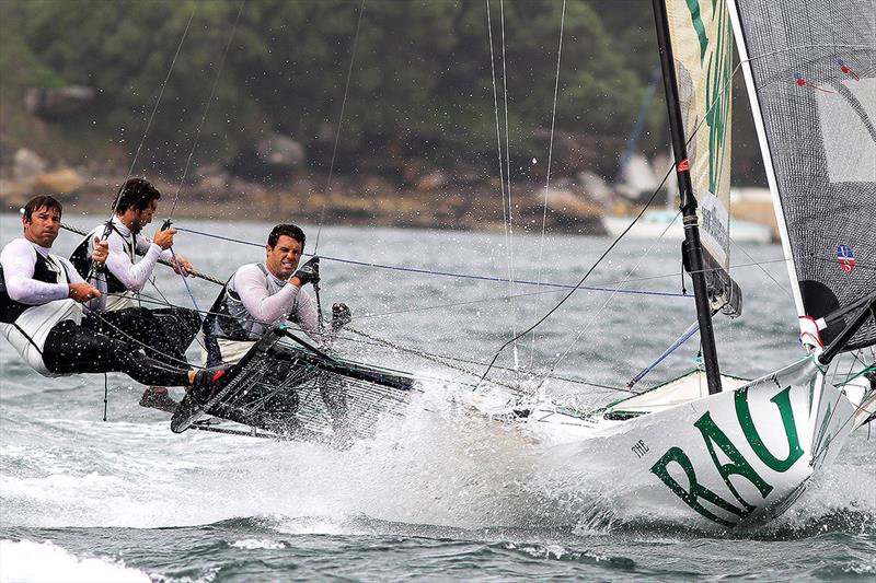 Jack Macartney, David Witt and Mark Kennedy in the final race at the 2013 Giltinan Championship - Rag & Famish Hotel - photo © Frank Quealey