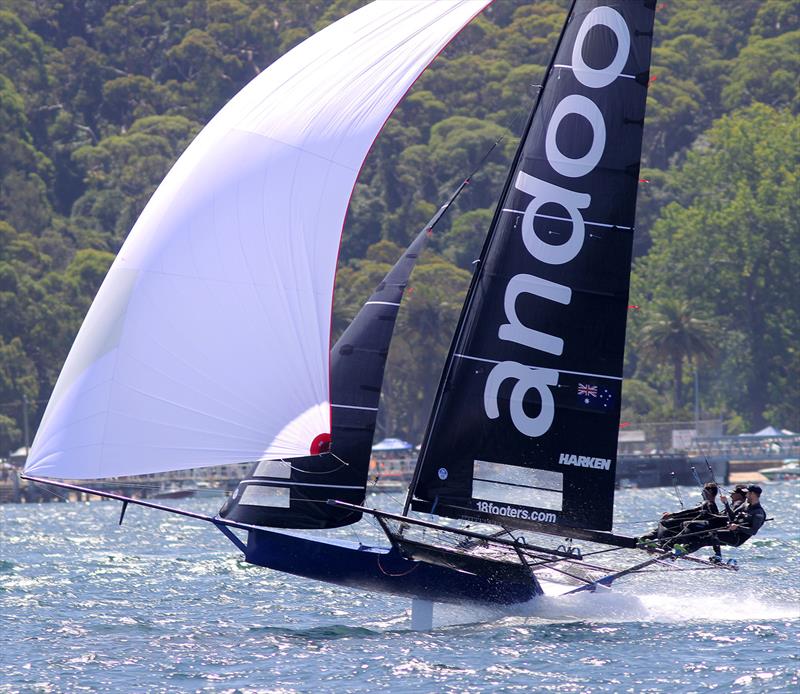 Andoo wins the 2022-23 NSW 18ft Skiff Championship - photo © Frank Quealey