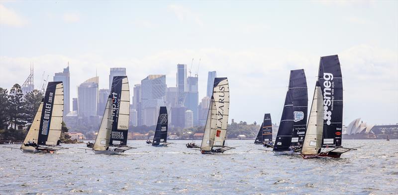 18ft Skiff Australian Championship Races 1 & 2 photo copyright Michael Chittenden taken at Australian 18 Footers League and featuring the 18ft Skiff class