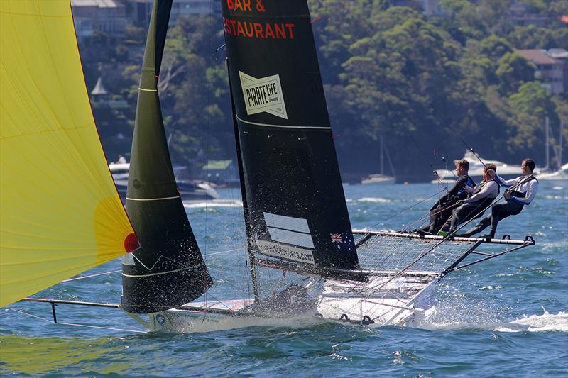18 Footers Bar and Restaurant photo copyright Frank Quealey taken at Australian 18 Footers League and featuring the 18ft Skiff class
