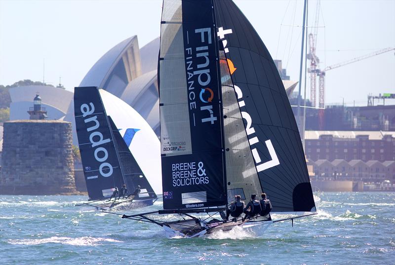 Australian champion Finport Finance and NSW champion Andoo in action - photo © Frank Quealey