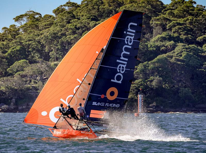 Supercup series photo copyright Frank Quealey taken at Australian 18 Footers League and featuring the 18ft Skiff class