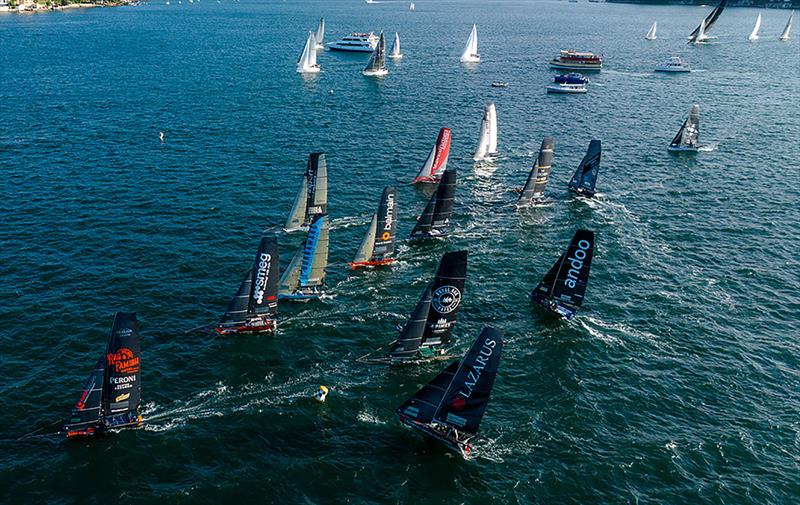 Supercup series photo copyright Frank Quealey taken at Australian 18 Footers League and featuring the 18ft Skiff class