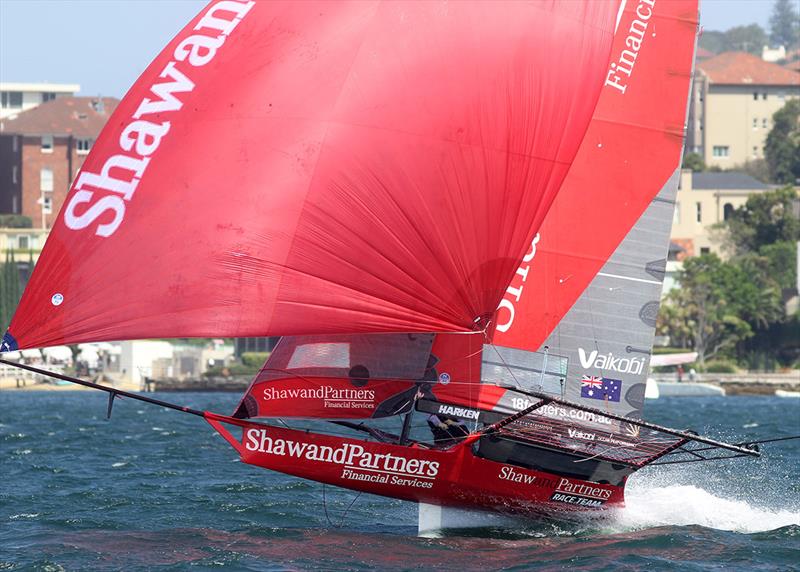 18ft Skiff Club Championship: Race 14 - photo © Frank Quealey