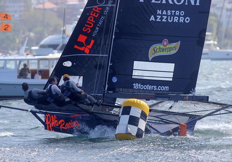 18ft Skiff Club Championship: Race 14 photo copyright Frank Quealey taken at Australian 18 Footers League and featuring the 18ft Skiff class