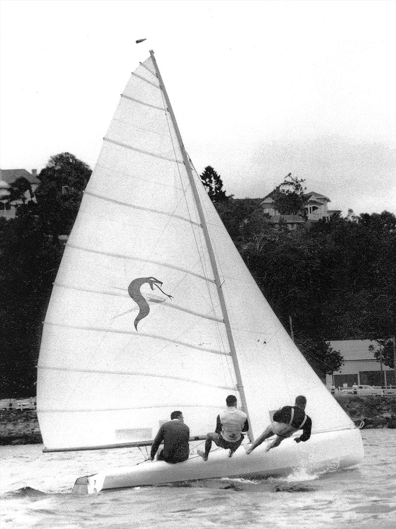 Venom, Ben Lexcen's 1961 world champion photo copyright Archive taken at Australian 18 Footers League and featuring the 18ft Skiff class