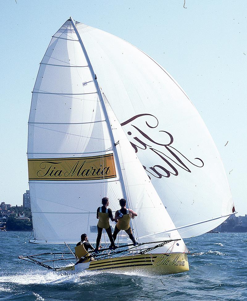 Tia Maria - JJ Giltinan Worlds photo copyright Bob Ross taken at Australian 18 Footers League and featuring the 18ft Skiff class