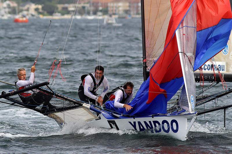 Yandoo 2013 photo copyright Frank Quealey taken at Australian 18 Footers League and featuring the 18ft Skiff class