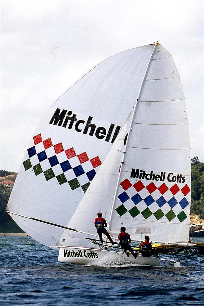 John Winning skippered Mitchell Cotts for Patrick Corrigan in the early 1980s - photo © Frank Quealey