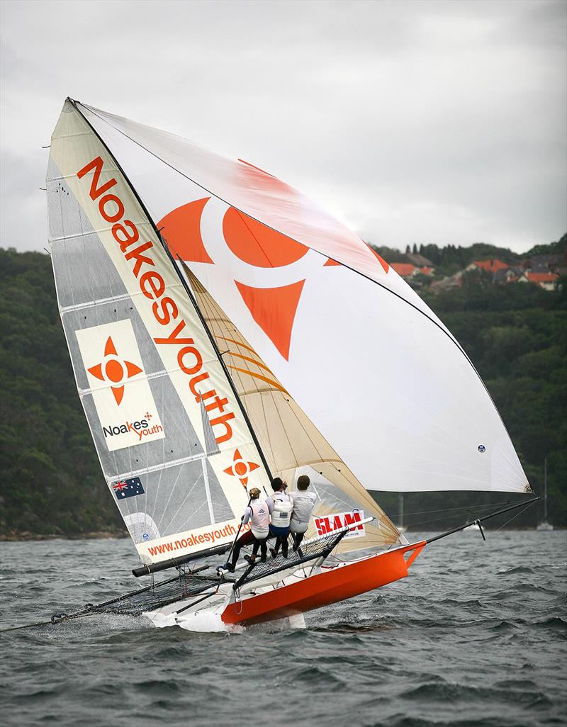 Jacqui Bonnitcha, 2007 photo copyright Frank Quealey taken at Australian 18 Footers League and featuring the 18ft Skiff class