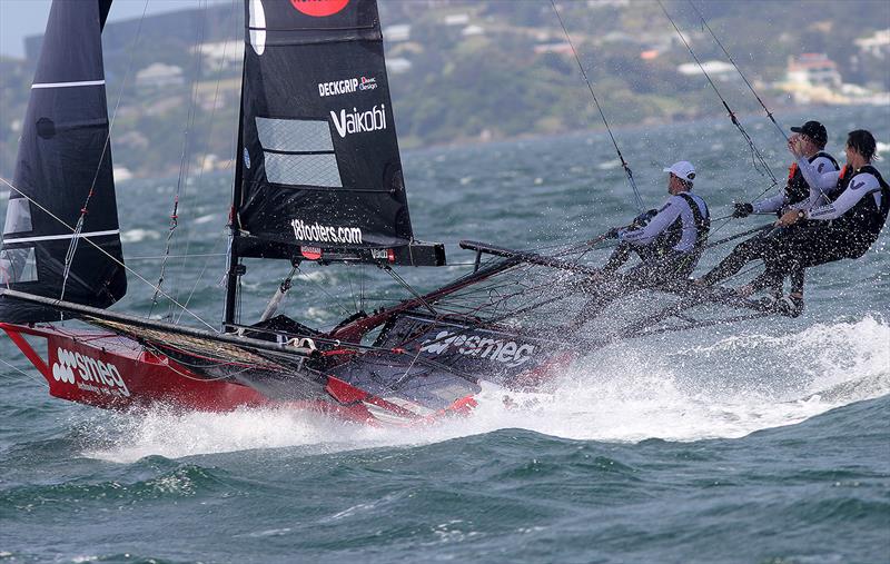 Smeg's 2022-23 team was impressive in strong wind - photo © Frank Quealey