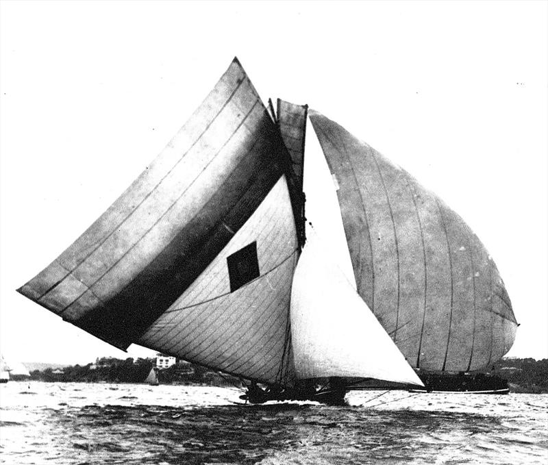 Donnelly, 1912 photo copyright Ian Smith / John Steamer Stanley OAM / Robert Chapman taken at Australian 18 Footers League and featuring the 18ft Skiff class
