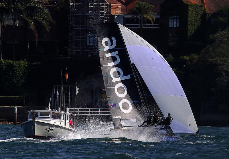 Andoo crossing the line to win the Giltinan world Championship - photo © Frank Quealey