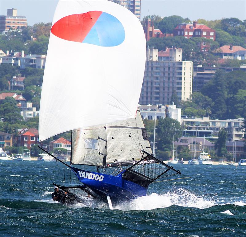 John 'Woody' Winning drives Yandoo hard - photo © Frank Quealey