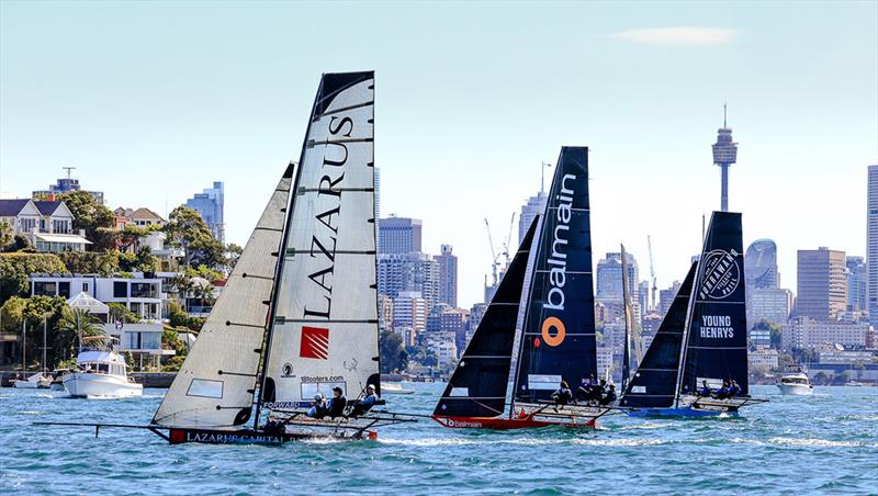 Heading for the windward mark in Race 2 - 2023-24 Spring Championship - photo © SailMedia