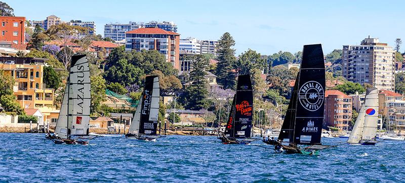 Lazarus heads a hot fleet - photo © SailMedia