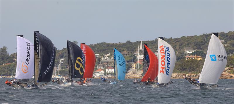 Part of the pack on day four - JJ Giltinan Championship - photo © SailMedia